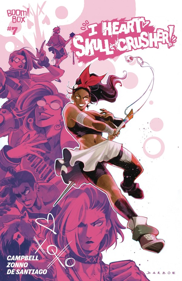 I Heart Skull-Crusher #7 (Cover B Karen S. Darboe Variant)