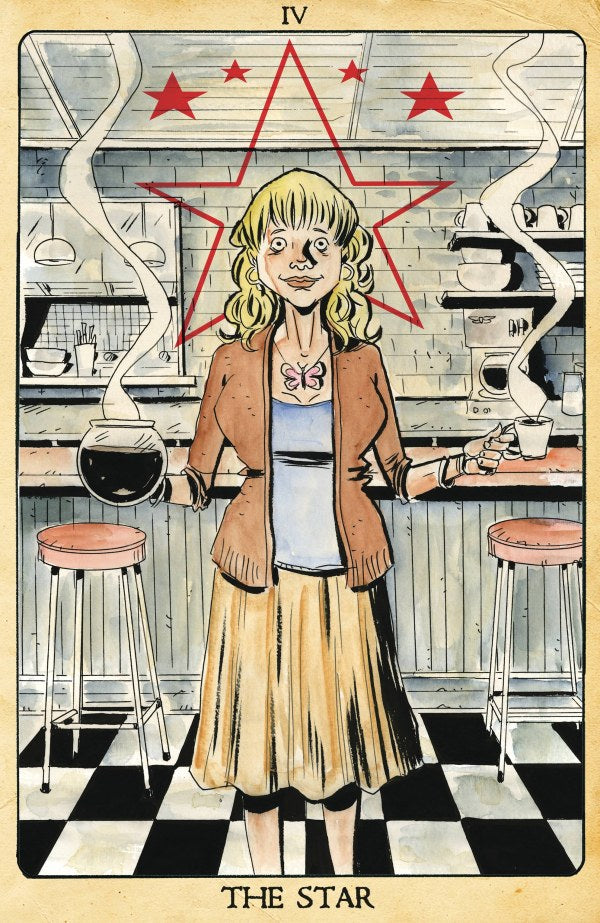 Minor Arcana #4 (Cover C 1:10 Jeff Lemire Tarot Card Variant)