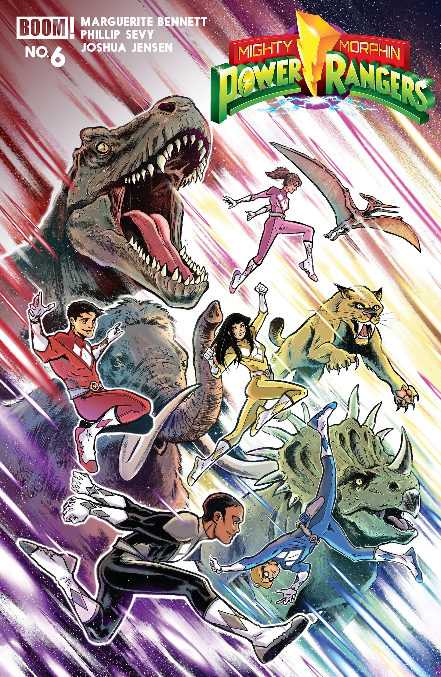 Mighty Morphin Power Rangers (2026) #6 (A Main (Dressed, Di Gianfelice)) - PREORDER