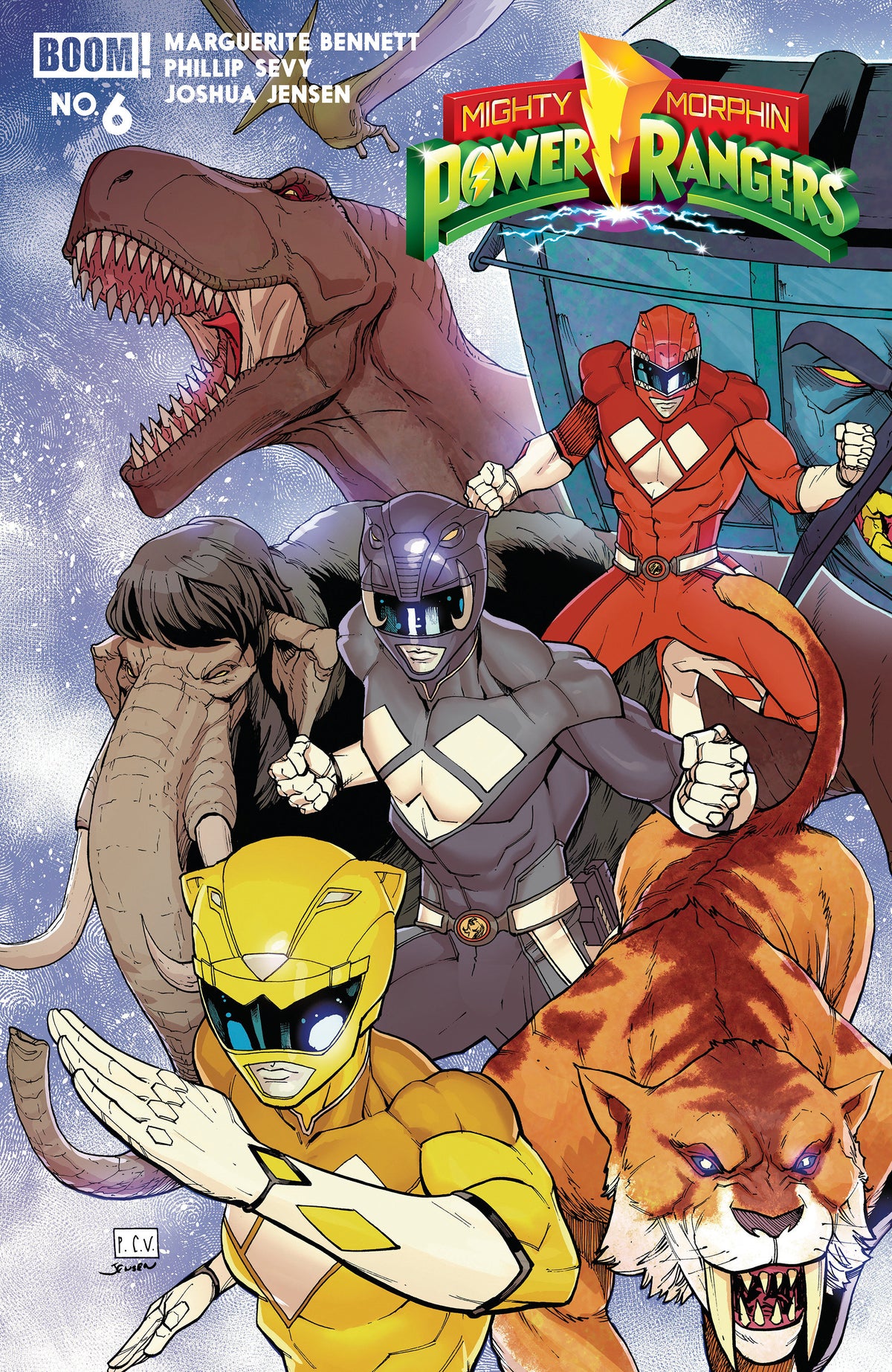 Mighty Morphin Power Rangers (2026) #6 (B Variant (Dressed, Sevy)) - PREORDER