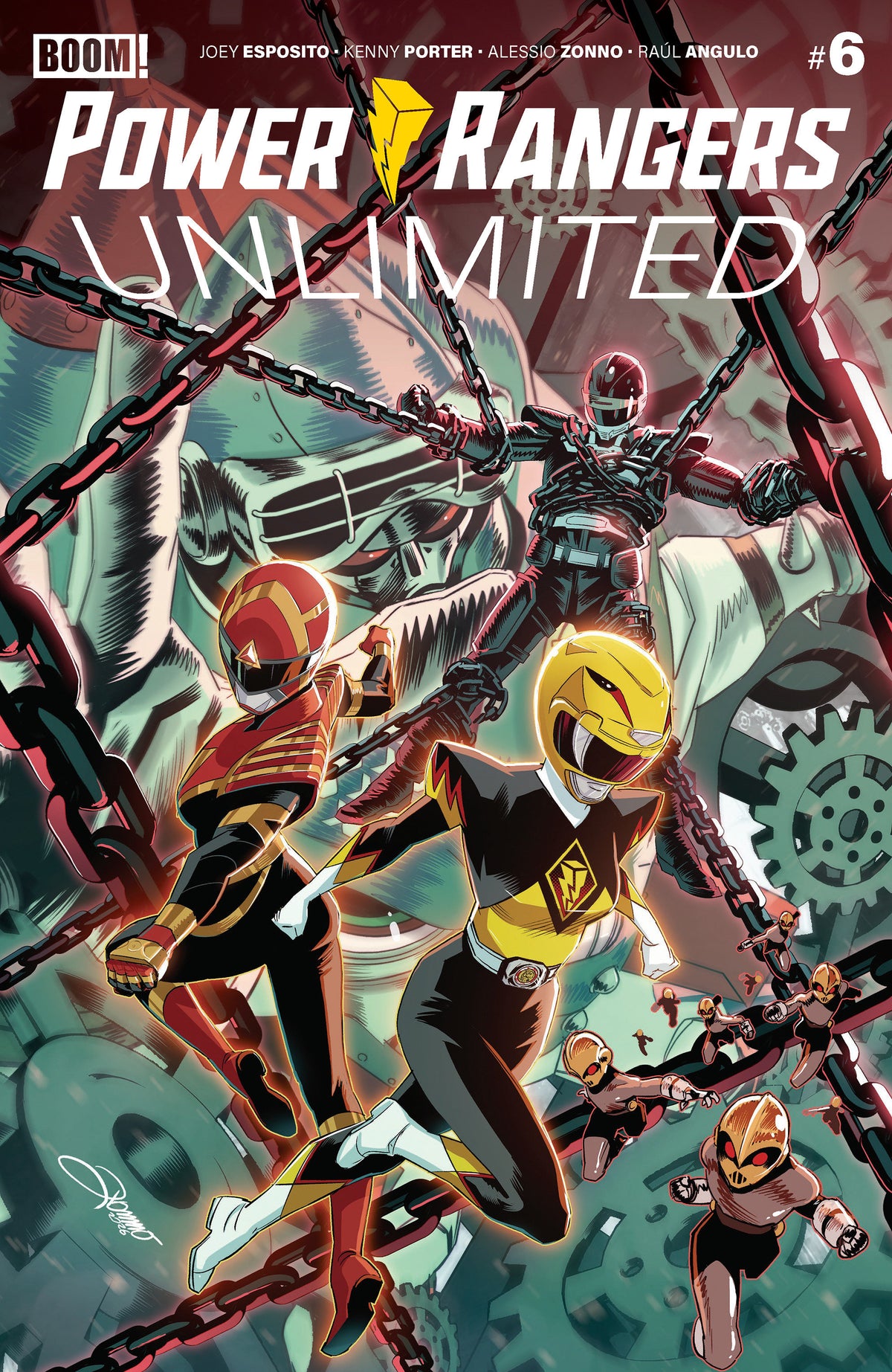 Power Rangers Unlimited #6 (A Main (Dressed, Zonno)) - PREORDER
