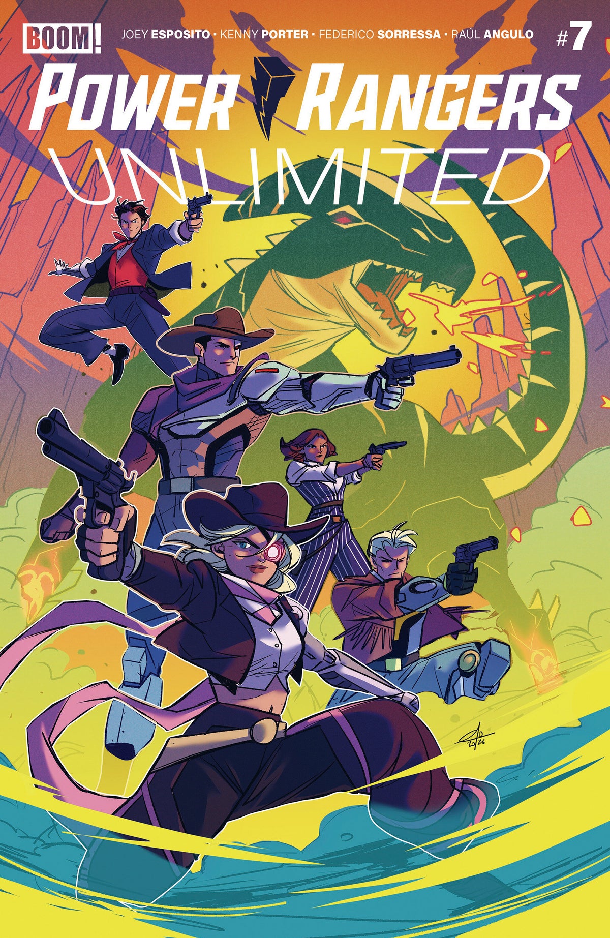 Power Rangers Unlimited #7 (B Variant (Dressed, Carlini)) - PREORDER