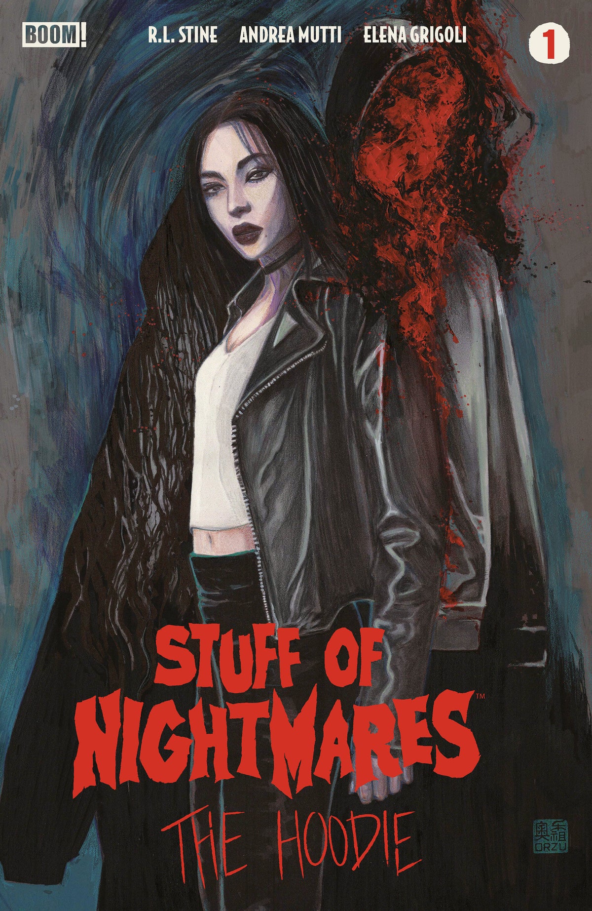 Stuff of Nightmares: The Hoodie #1 (C Homage Variant (Dressed, Orzu)) - PREORDER