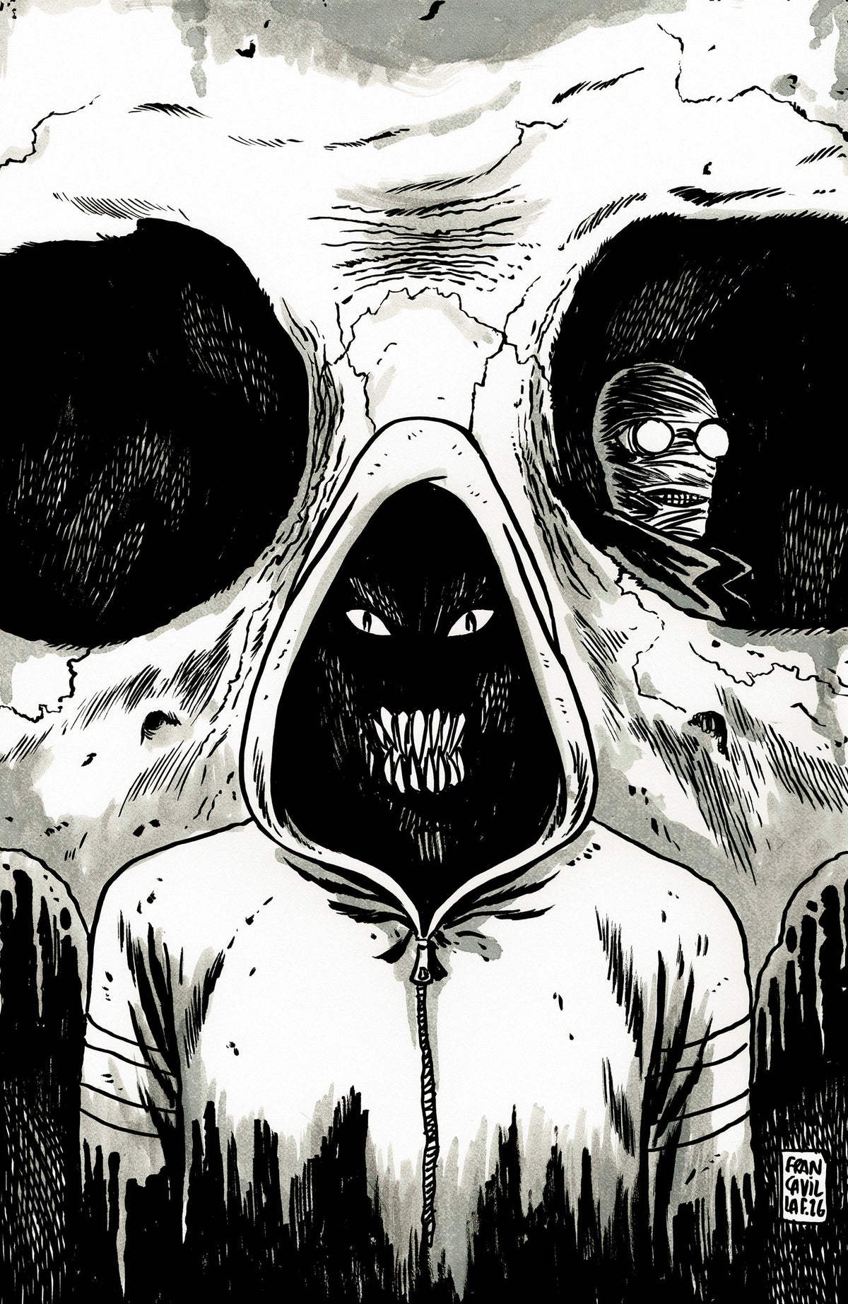 Stuff of Nightmares: The Hoodie #1 (D Glow in the Dark Variant (Full Art, Glow in the Dark, Francavilla)) - PREORDER
