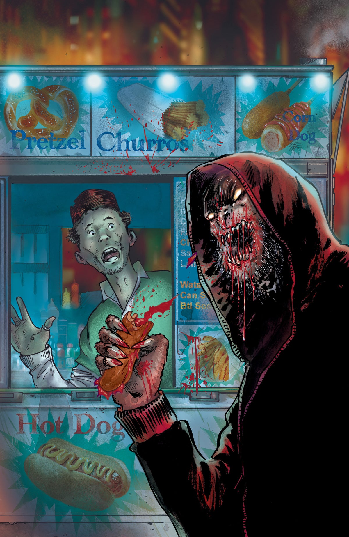 Stuff of Nightmares: The Hoodie #1 (E Glow in the Dark Variant (Full Art, Glow in the Dark, Mutti)) - PREORDER