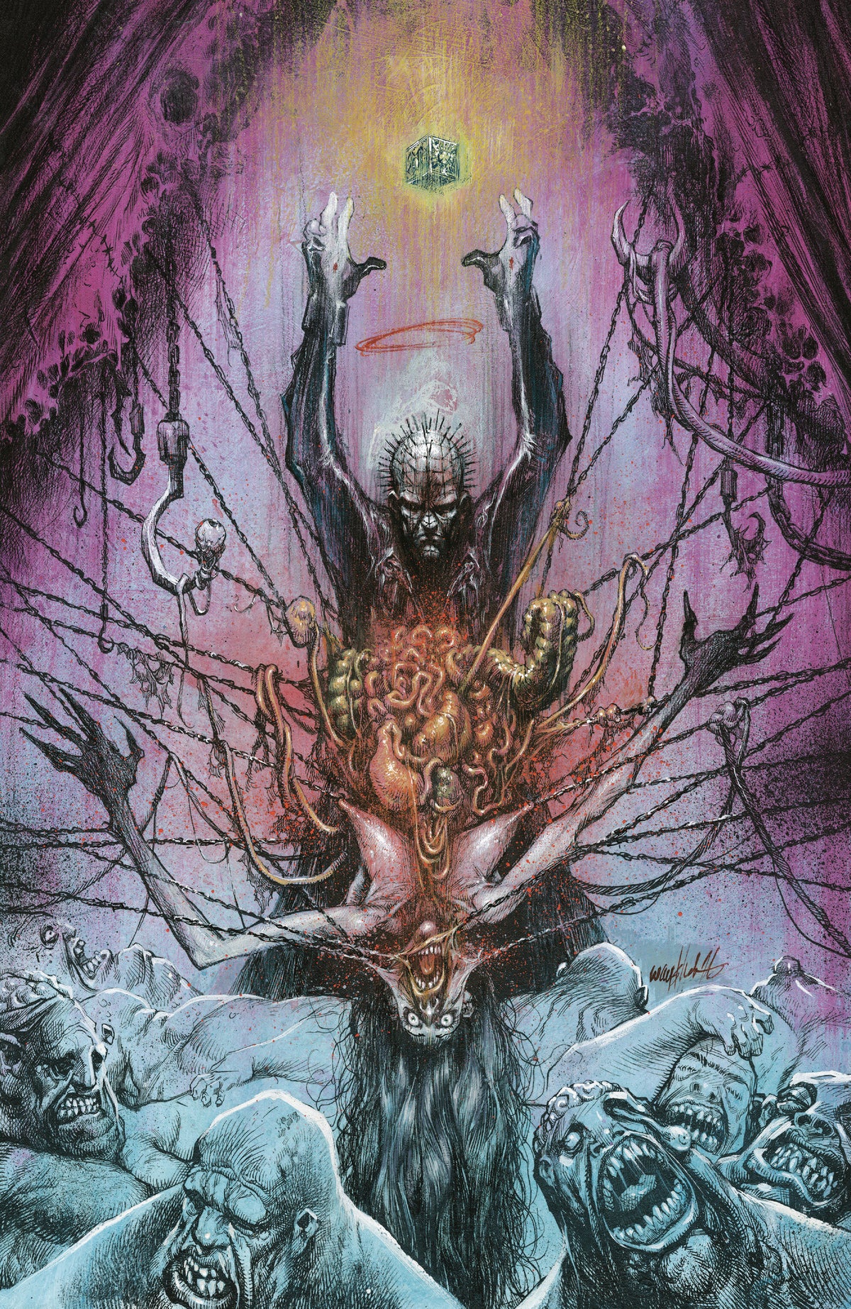 Hellraiser: Hellbound Hearts #1 (C Cenobite Bag Variant (Full Art, Wayshak)) - PREORDER