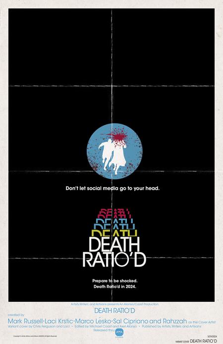 Death Ratio'd #1 (Cover B Chris Ferguson & Laci Movie Poster Homage Variant)