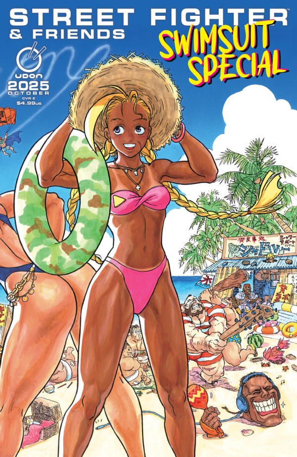 2025 Street Fighter & Friends Swimsuit Special #1 (Cover E 1:5 Kinu Nishimura Wraparound Variant)