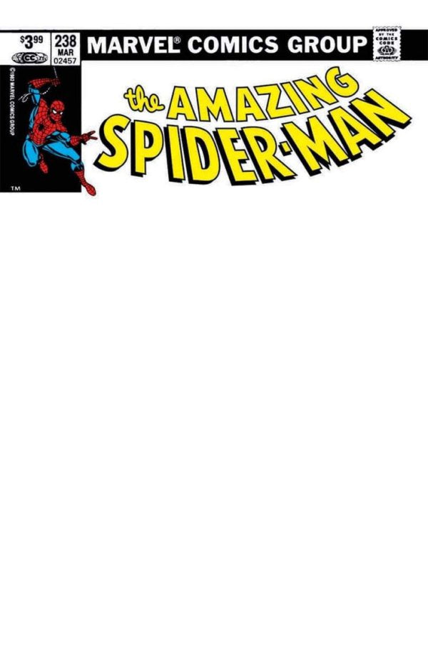 The Amazing Spider-Man #238 (Unknown/616 Comics Exclusive Facsimile Edition Blank Sketch Variant)