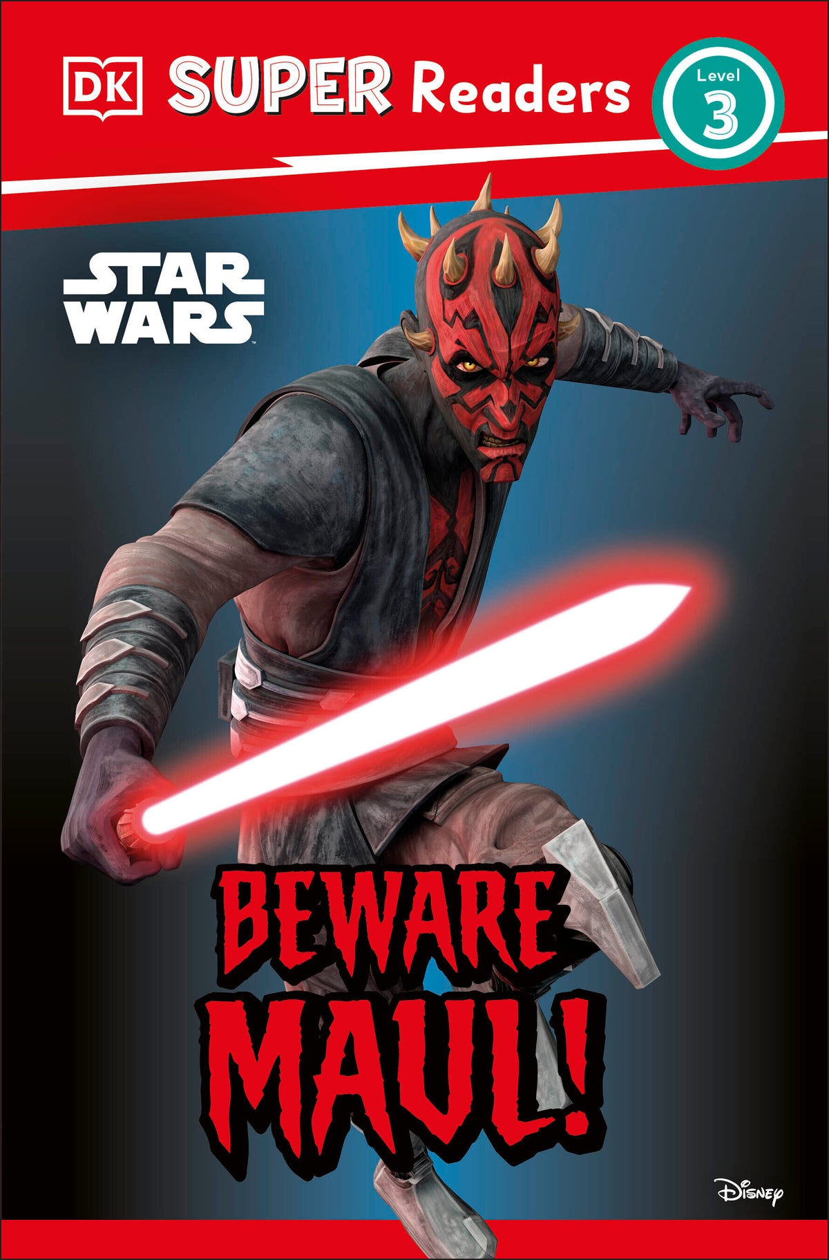DK Super Readers Level 3 Star Wars Beware Maul! - PREORDER