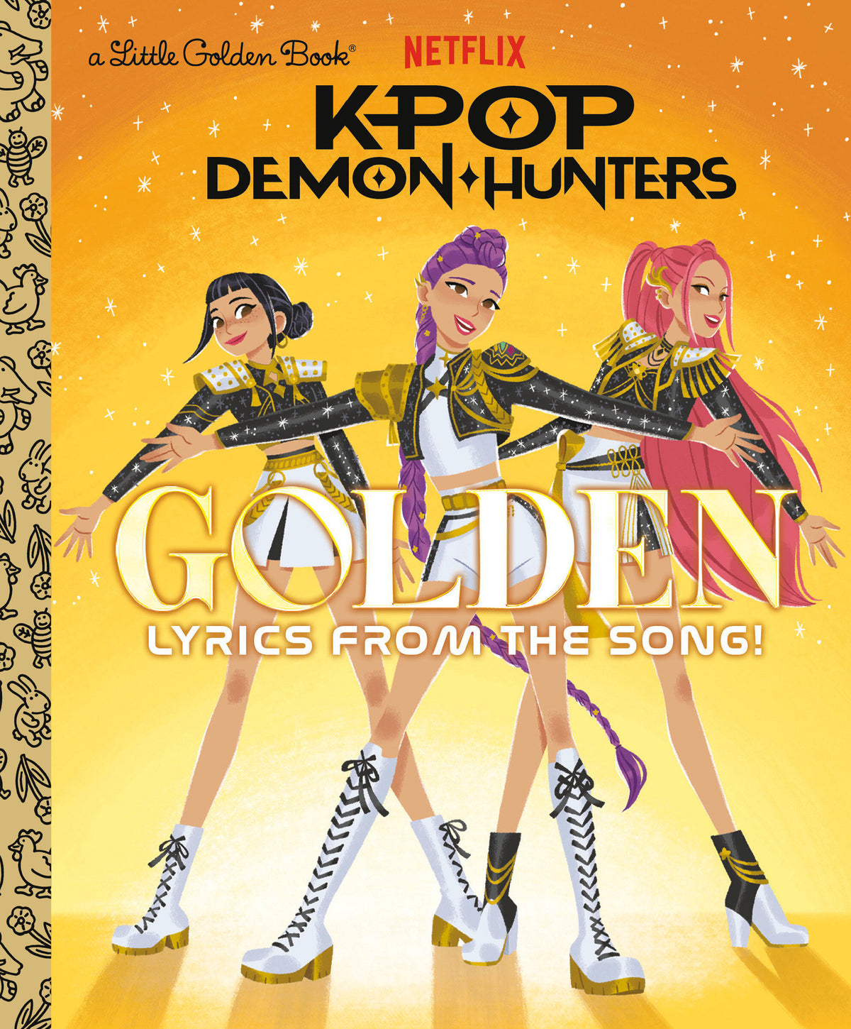 Golden: Lyrics from the Song! (KPop Demon Hunters) (KPop Demon Hunters) - PREORDER