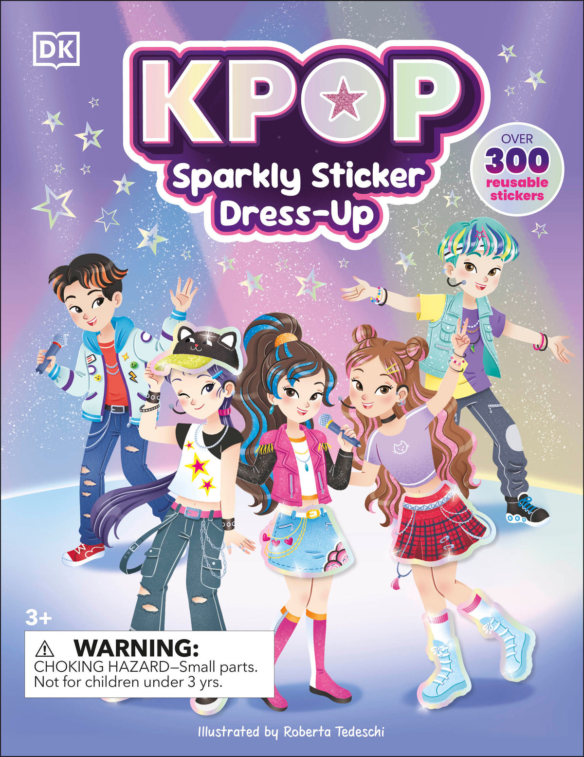 K-Pop Sparkly Sticker Dress-Up - PREORDER