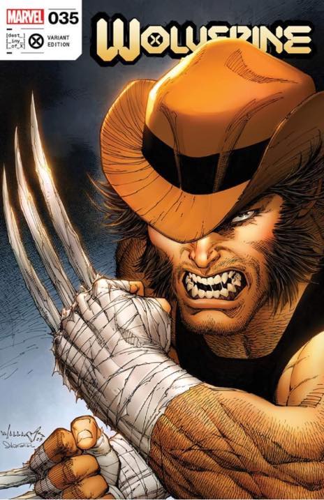 Wolverine #35 (Unknown Comics / Street Level Heroes / Comic Traders Scott Williams Variant)