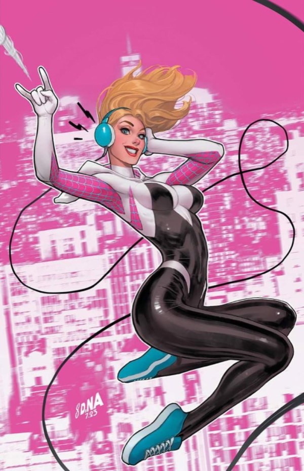Spider-Gwen: Smash #1 (Unknown / (616) Comics / Comic Traders / Antihero Gallery David Nakayama Virgin Variant)