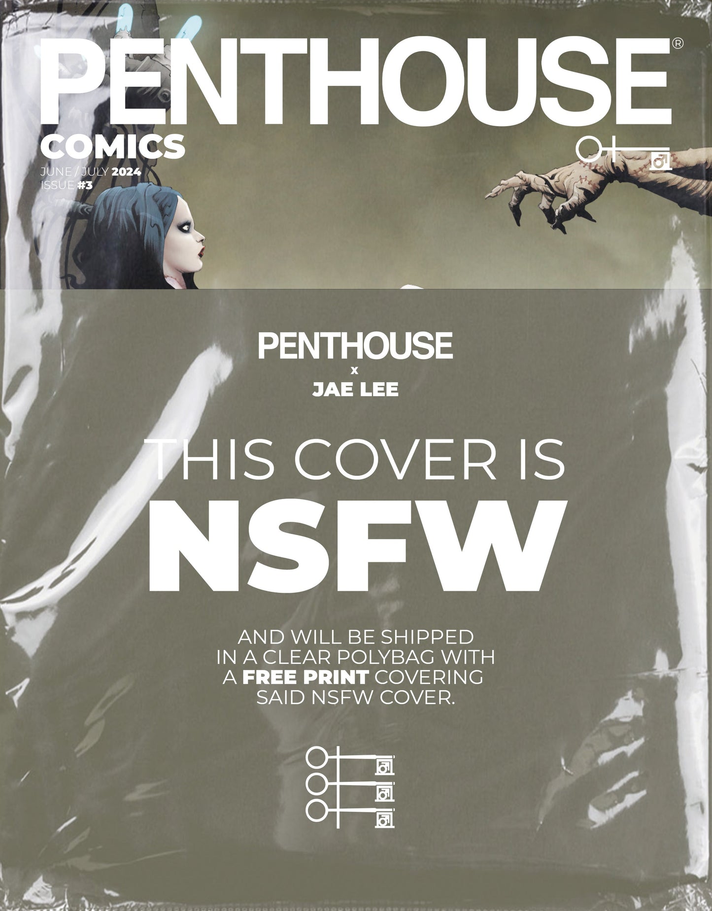 Penthouse Comics #3 (Cover F 1:10 Jae Lee Variant)