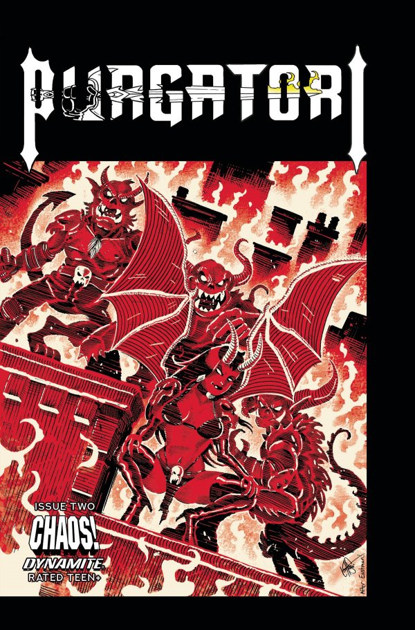 Purgatori #2 (Metal TMNT Homage Haeser)