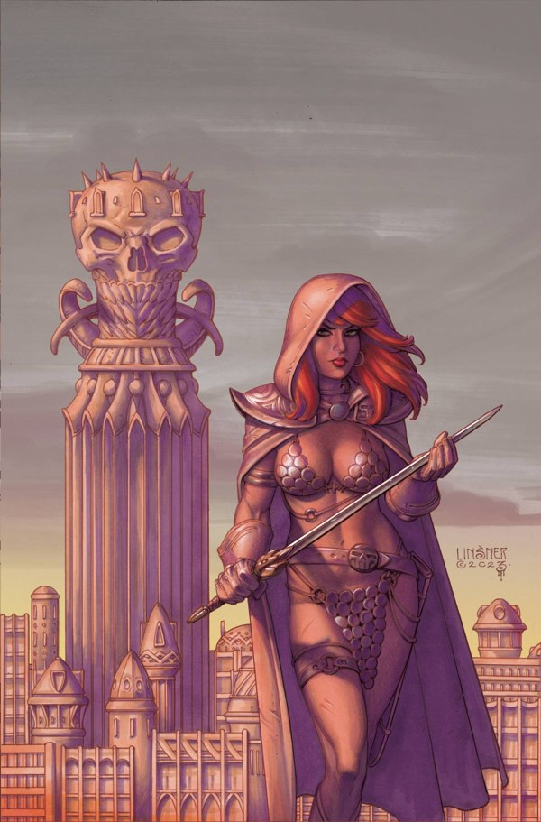 Red Sonja #8 (Cover I 1:15 Linsner Virgin)