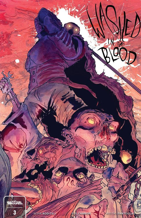 Washed in the Blood #3 (Cover B Rob Cannon Connecting Variant)