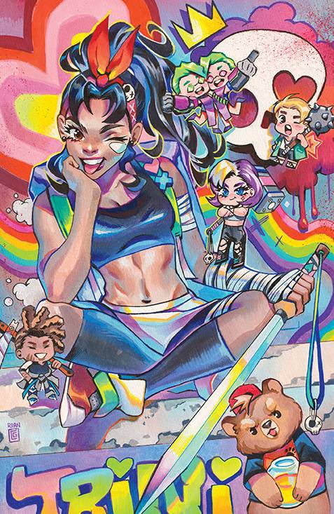 I Heart Skull-Crusher #2 (Cover D 1:20 Rian Gonzales Variant)