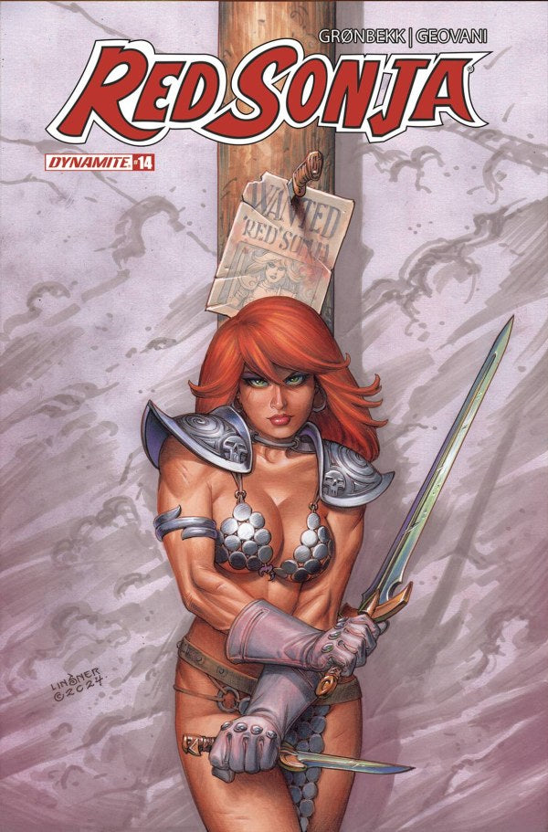 Red Sonja #14 (Cover C Joseph Michael Linsner Variant)