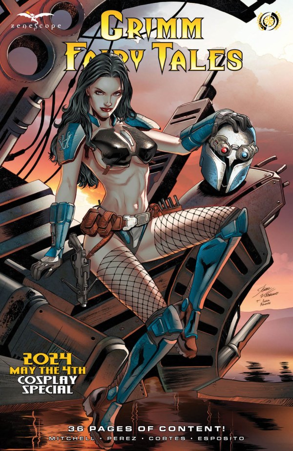 Grimm Fairy Tales Presents: 2024 May the 4th Cosplay Pinup Special #1 (Cover B Igor Vitorino Variant)
