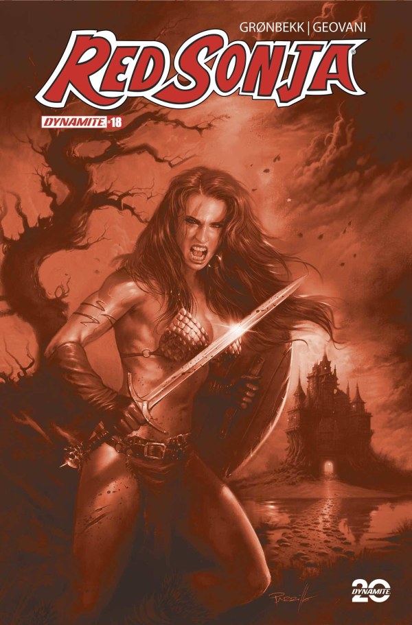 Red Sonja #18 (Cover O 1:7 Lucio Parrillo Tint Variant)