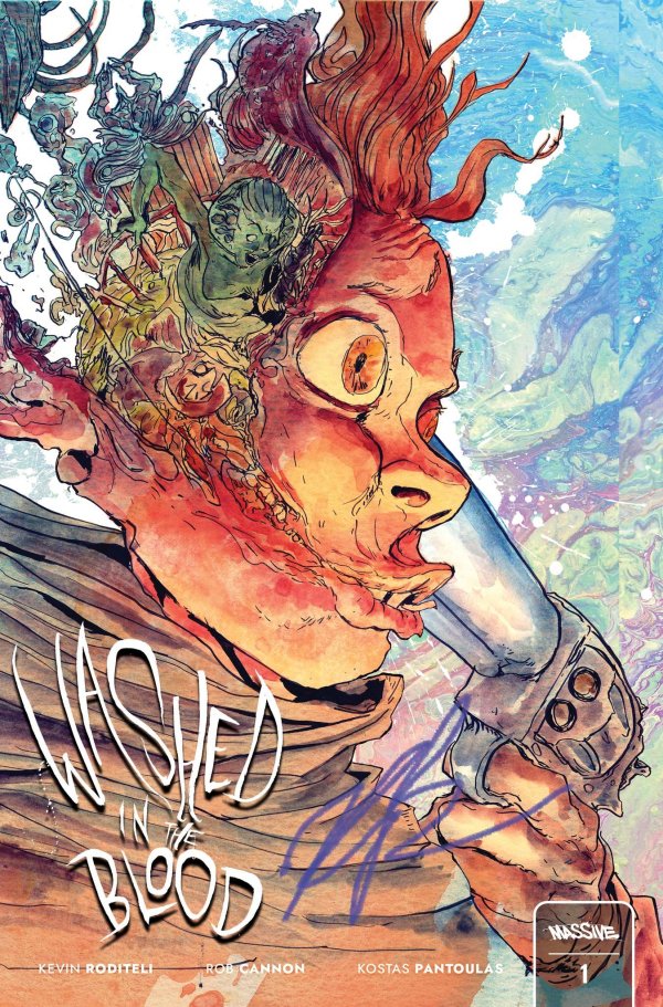 Washed in the Blood #1 (Cover J  Corona Signed Variant)