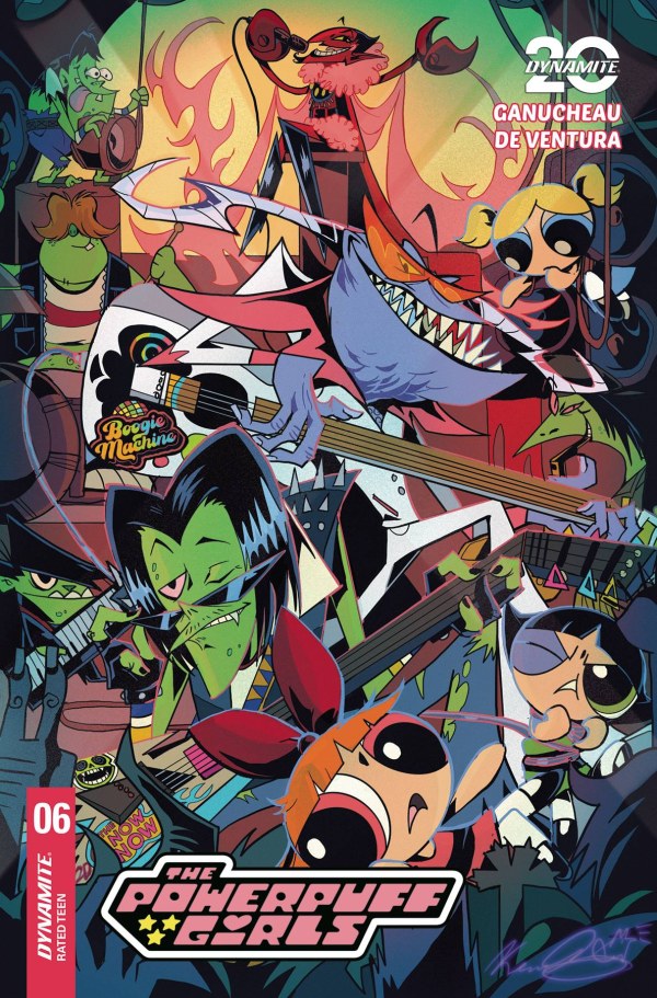 The Powerpuff Girls #6 (Cover B Kenya Danino Variant)