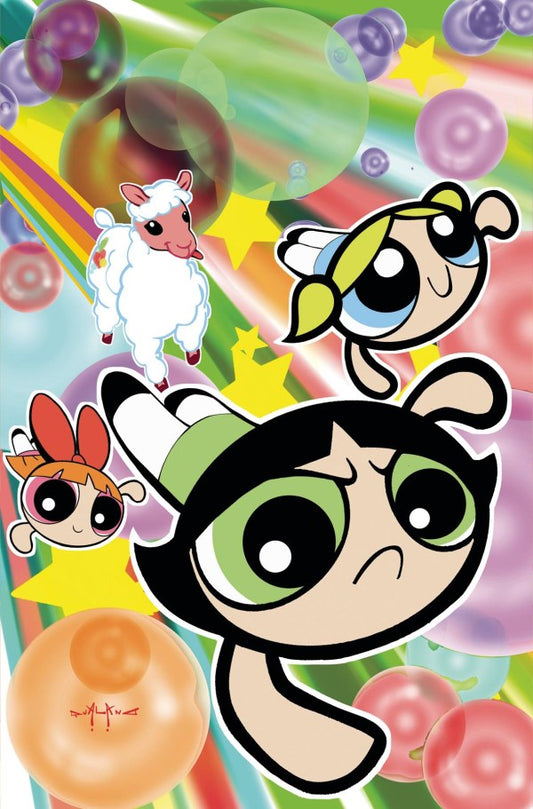 The Powerpuff Girls #6 (Cover G 1:15 Pasquale Qualano Virgin Variant)