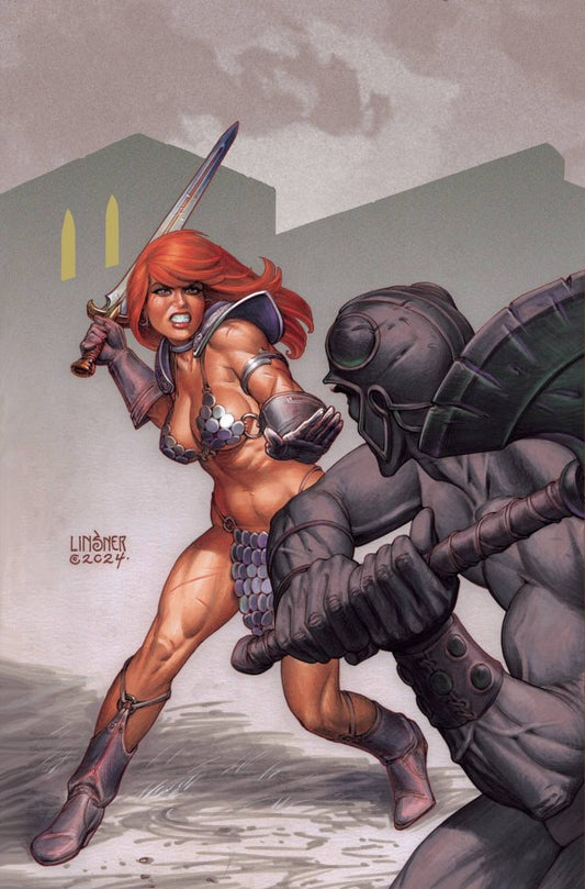Red Sonja #17 (Cover H 1:15 Joseph Michael Linsner Virgin Variant)
