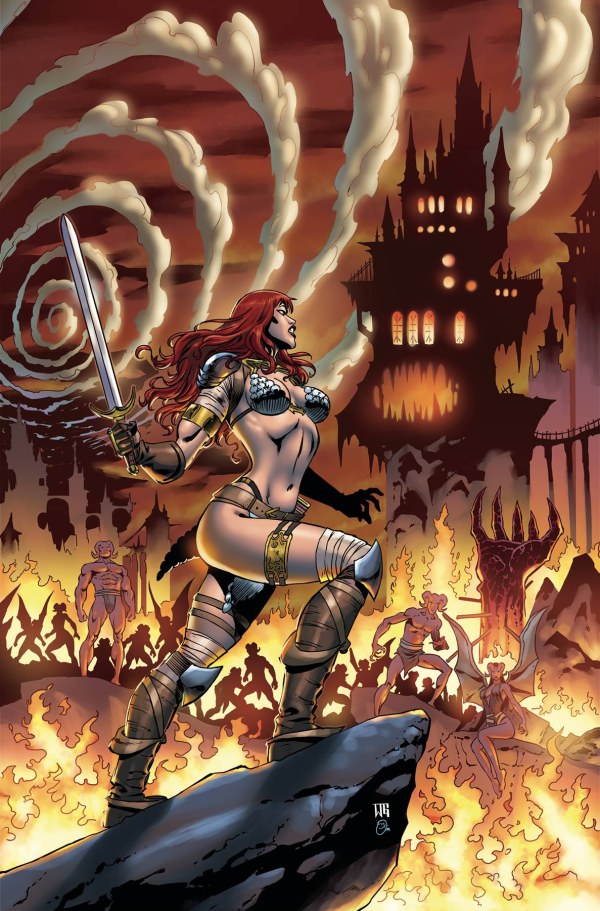Red Sonja #17 (Cover I 1:15 Walter Geovani Virgin Variant)