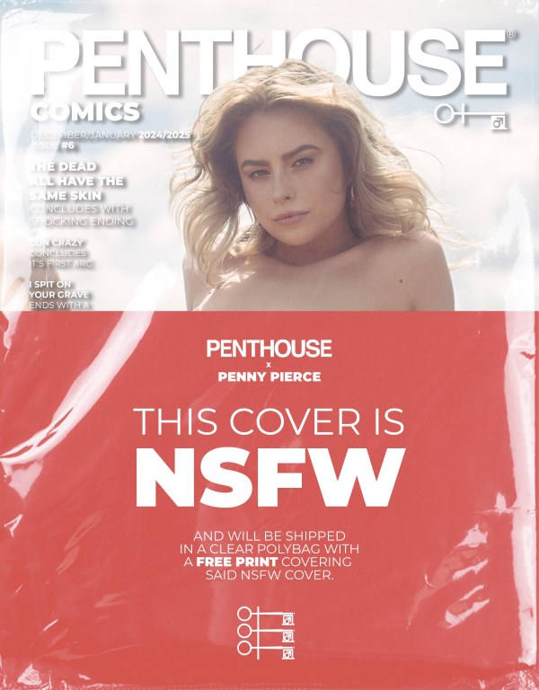 Penthouse Comics #6 (Cover E Penny Pierce NSFW Photo Variant)