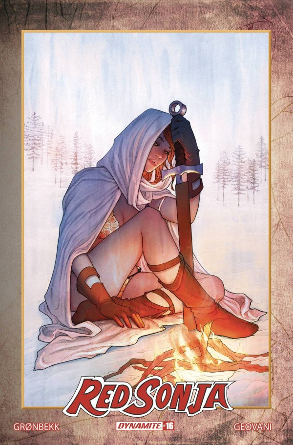 Red Sonja #16 (Cover F 1:10 Jenny Frison Modern Icon Variant)