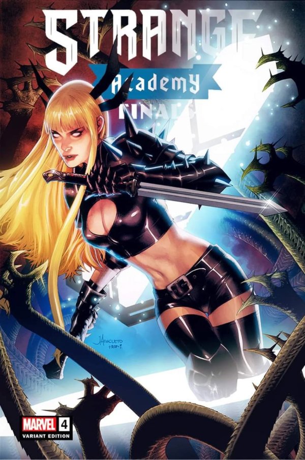 Strange Academy: Finals #4 (Unknown Comics / 616 Comics / Comic Traders / Antihero Gallery / 616 Comics Jay Anacleto Variant)