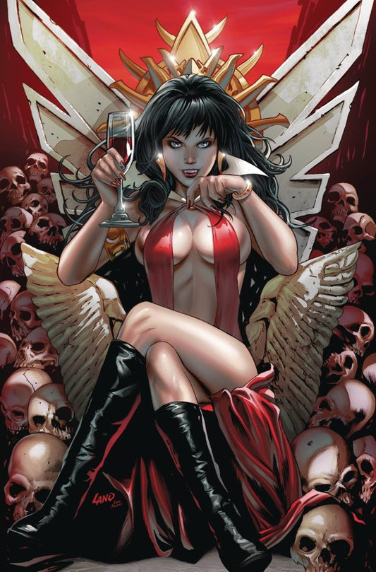 Vampirella #2 (Cover V 1:25 Greg Land Virgin Variant)