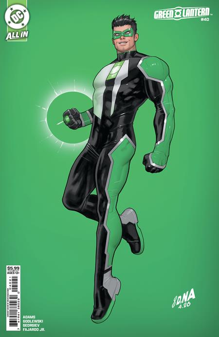 GREEN LANTERN #40 (CVR B DAVID NAKAYAMA CARD STOCK VAR (GREEN LANTERN FIRST LIGHT)) - PREORDER