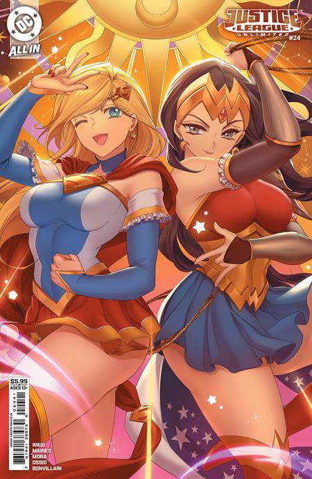 JUSTICE LEAGUE UNLIMITED #24 (CVR D RACHTA LIN CARD STOCK VAR) - PREORDER