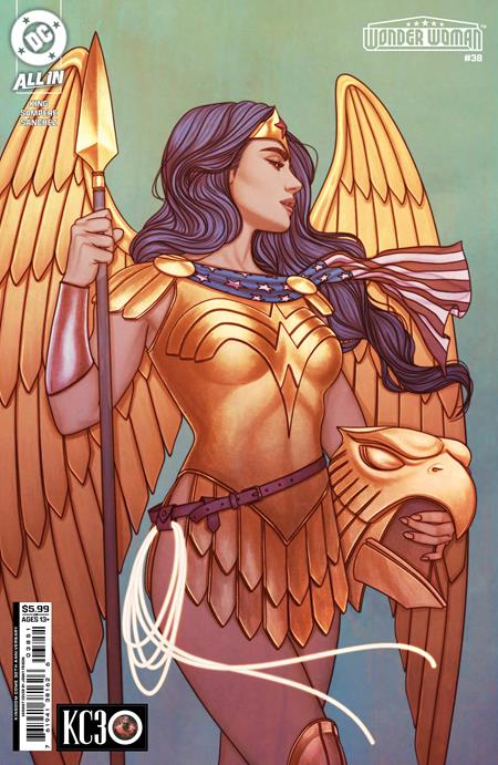 WONDER WOMAN #38 (CVR E JENNY FRISON KINGDOM COME 30TH ANNIVERSARY CARD STOCK VAR)