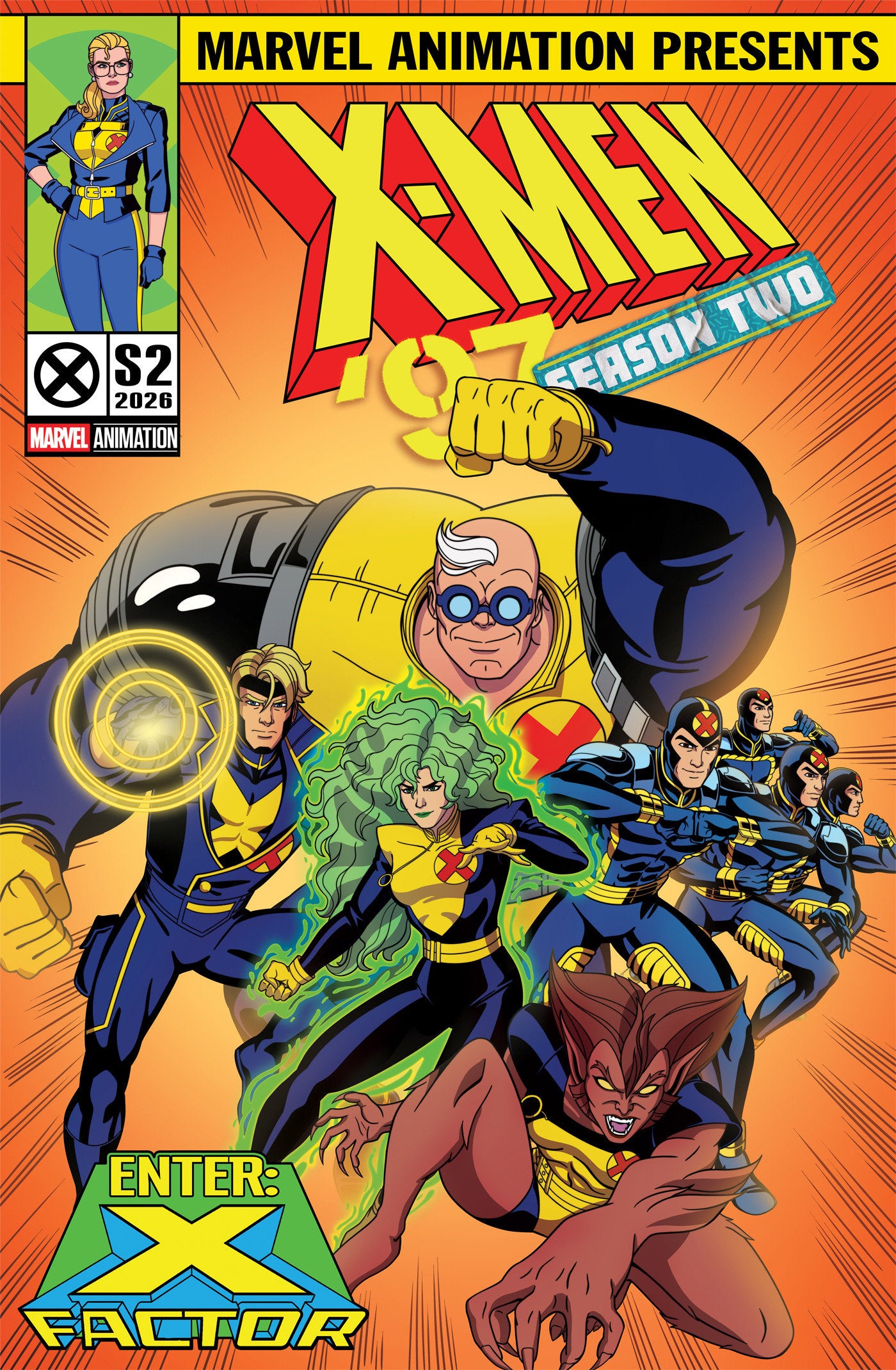 X-MEN '97: SEASON TWO #5 (ADAM STAFFORD ANIMATION VARIANT) - PREORDER