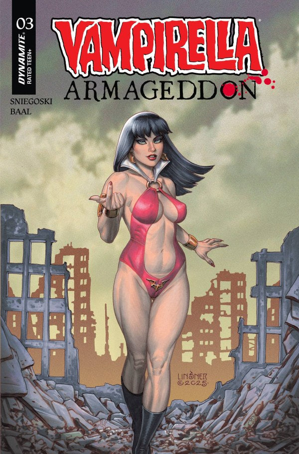 Vampirella: Armageddon #3 (Cover C Joseph Michael Linsner Variant)