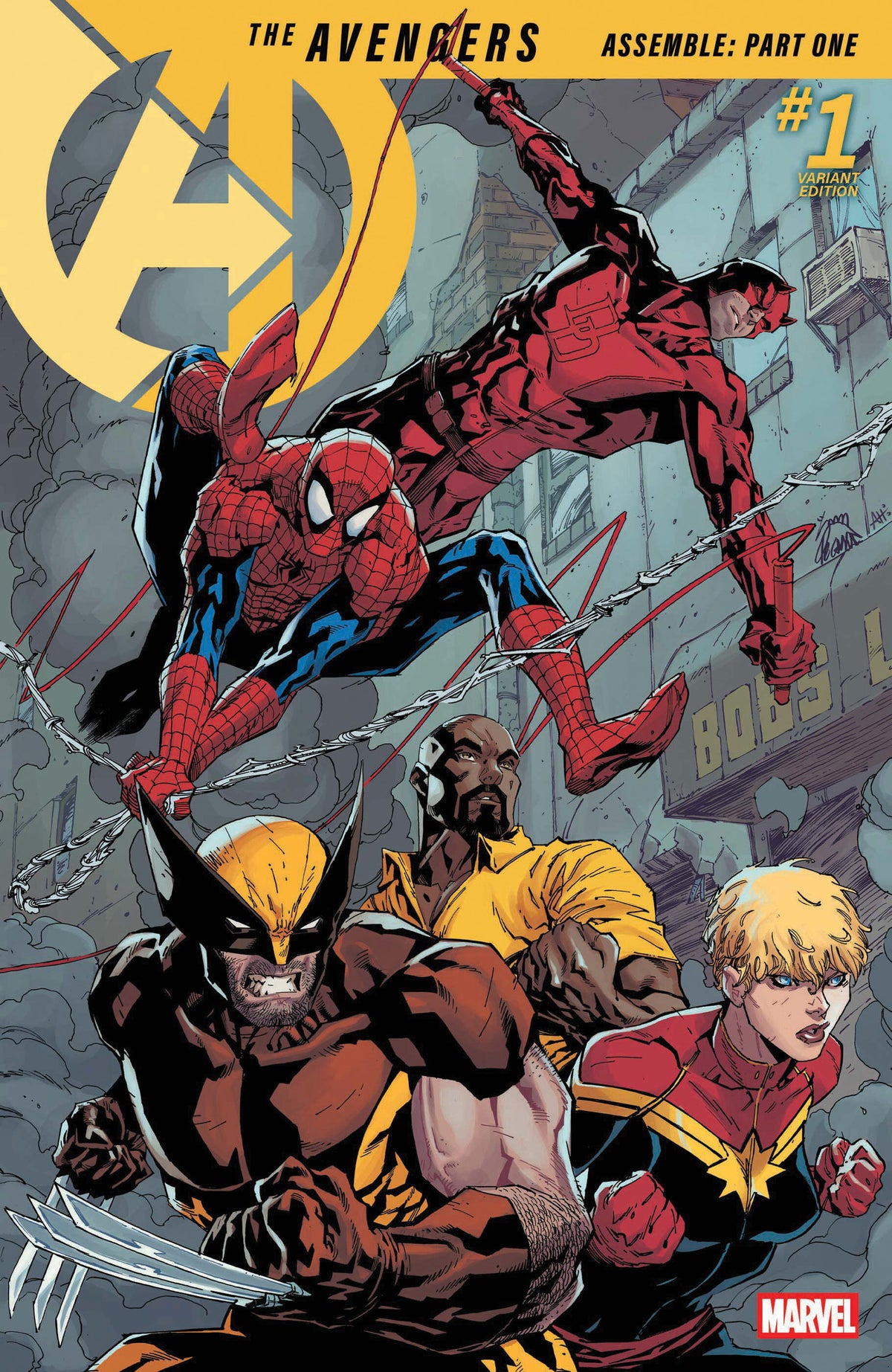 AVENGERS #1 (RYAN STEGMAN 1:25 VARIANT) - PREORDER