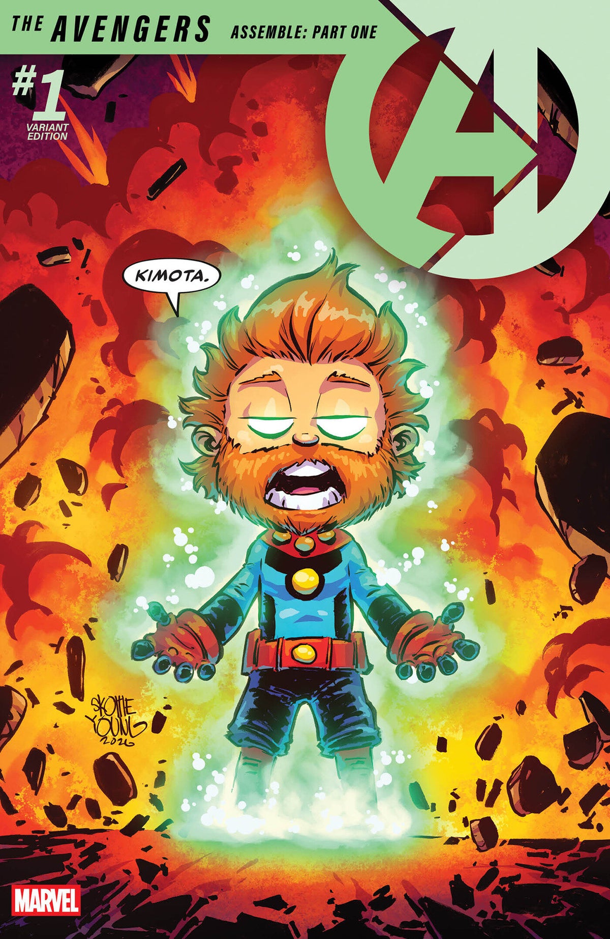 AVENGERS #1 (SKOTTIE YOUNG VARIANT) - PREORDER
