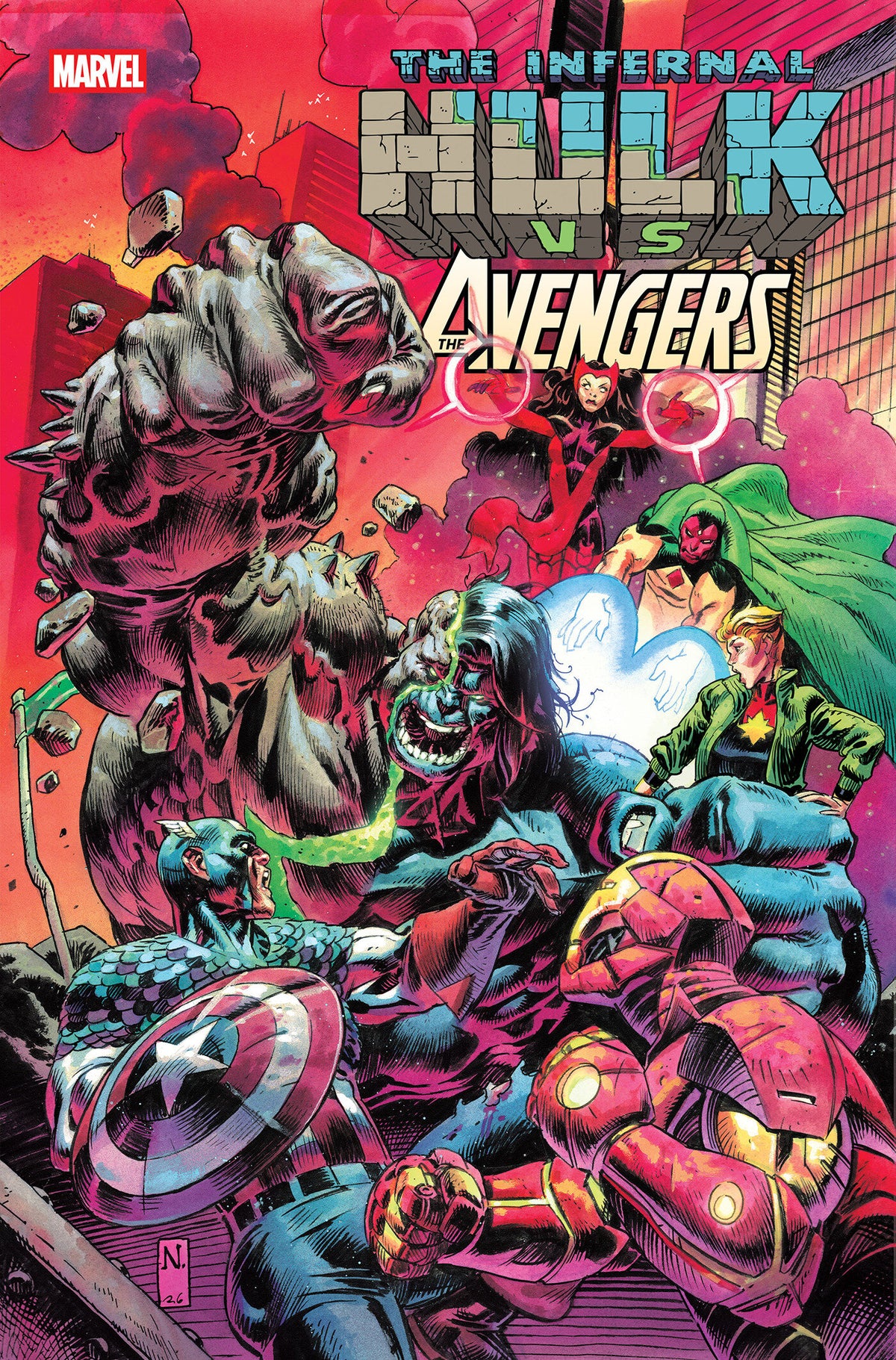 INFERNAL HULK VS. AVENGERS #1 (COVER A) - PREORDER
