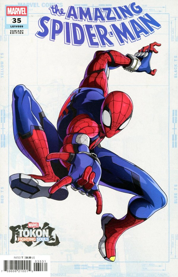 The Amazing Spider-Man #35 (Marvel Games Marvel Tōkon: Fighting Souls Variant)