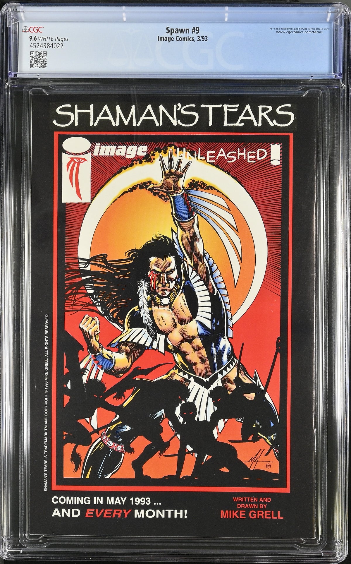 Spawn #9 CGC 9.6