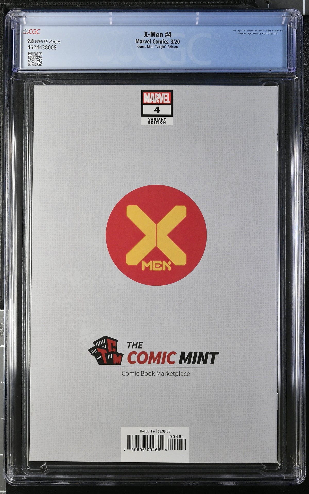 X-Men #4 (The Comic Mint Shannon Maer Virgin Variant) CGC 9.8