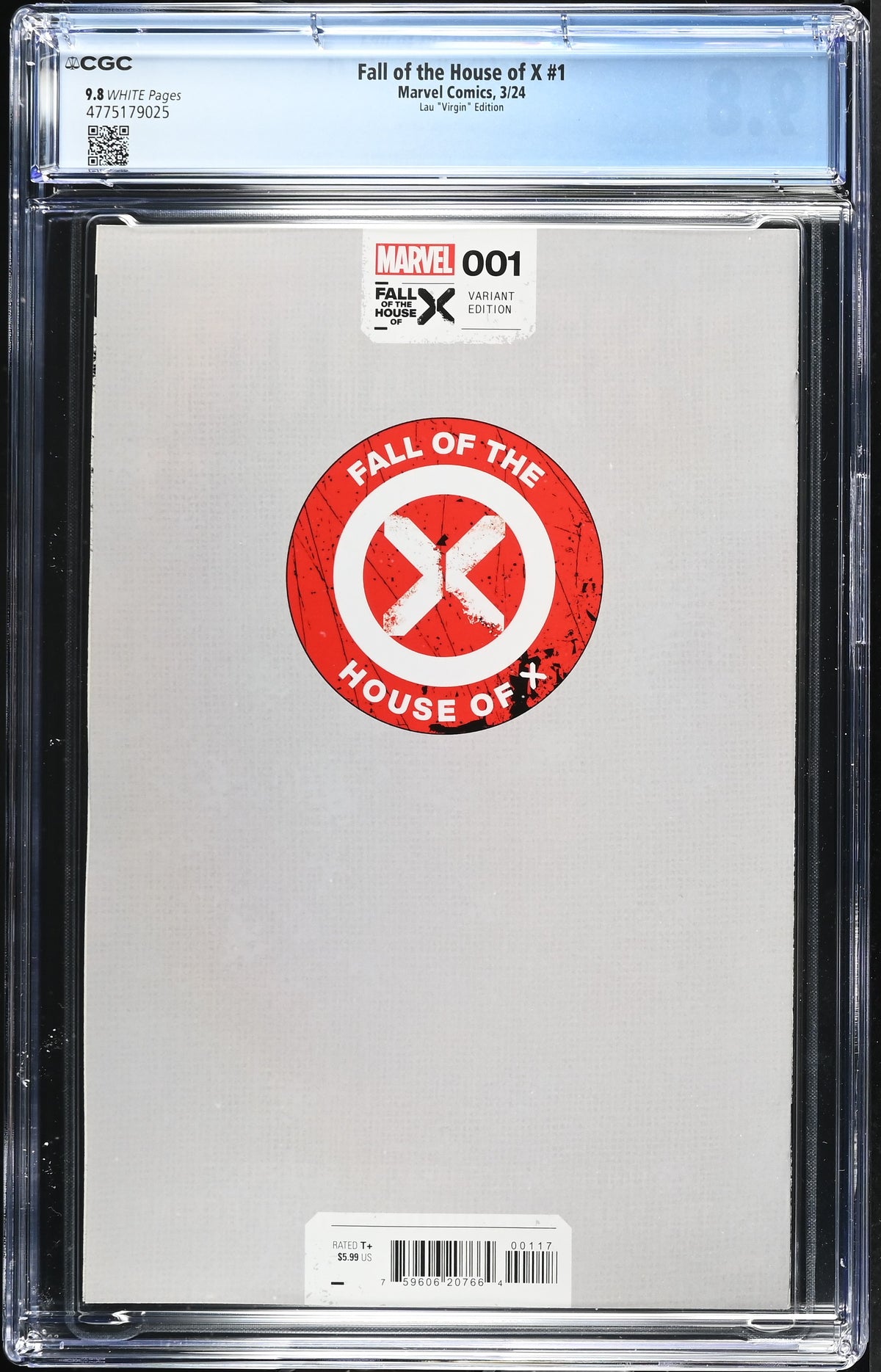 Fall of the House of X #1 (1:50 Stanley 'Artgerm' Lau Magik Virgin Variant) CGC 9.8