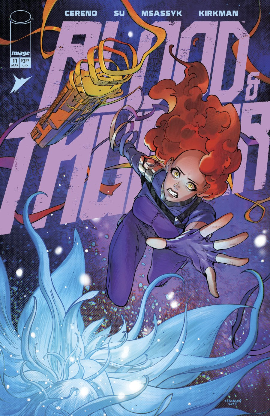 Blood & Thunder #11 (Cover C 1:10 Haining Variant)