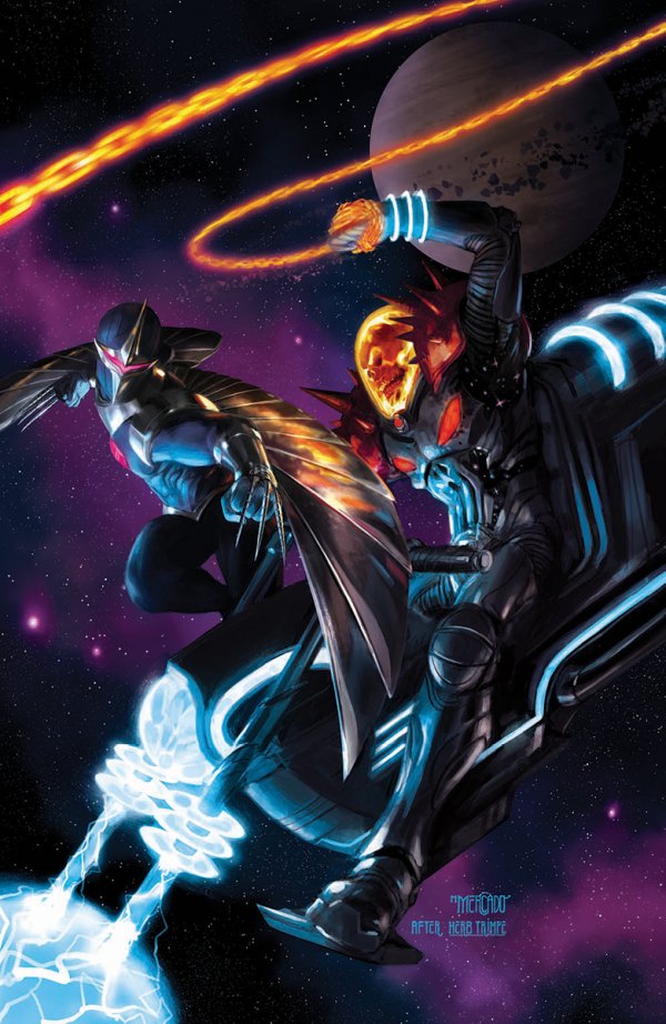 Darkhawk #1 (Unknown Comics / SLHLA / Comic Traders Miguel Mercado Virgin Variant)