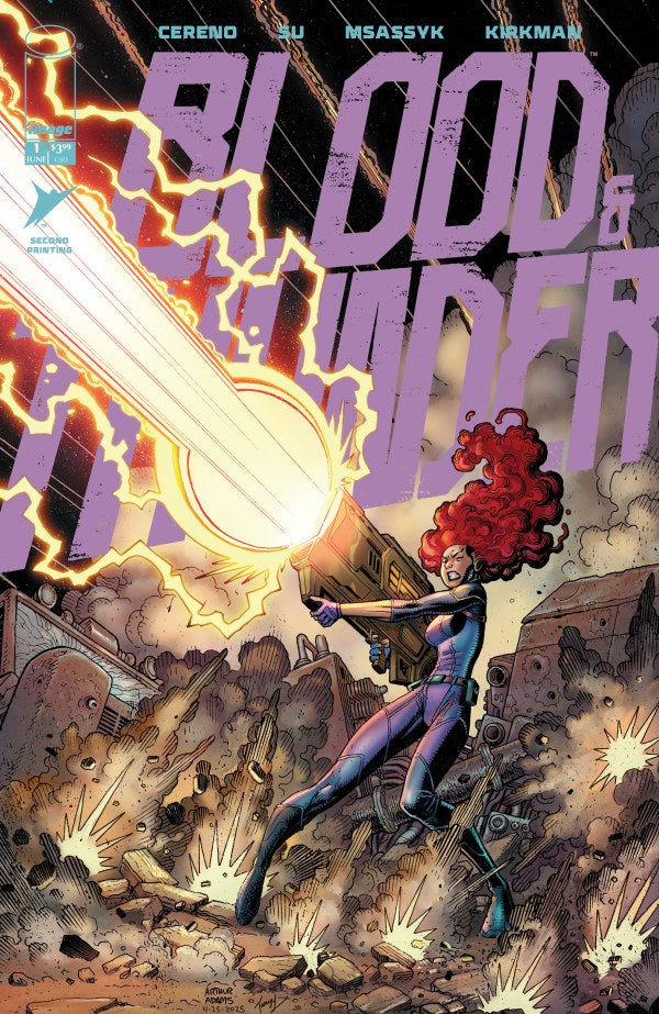 Blood & Thunder #1 (2nd Printing Arthur Adams)